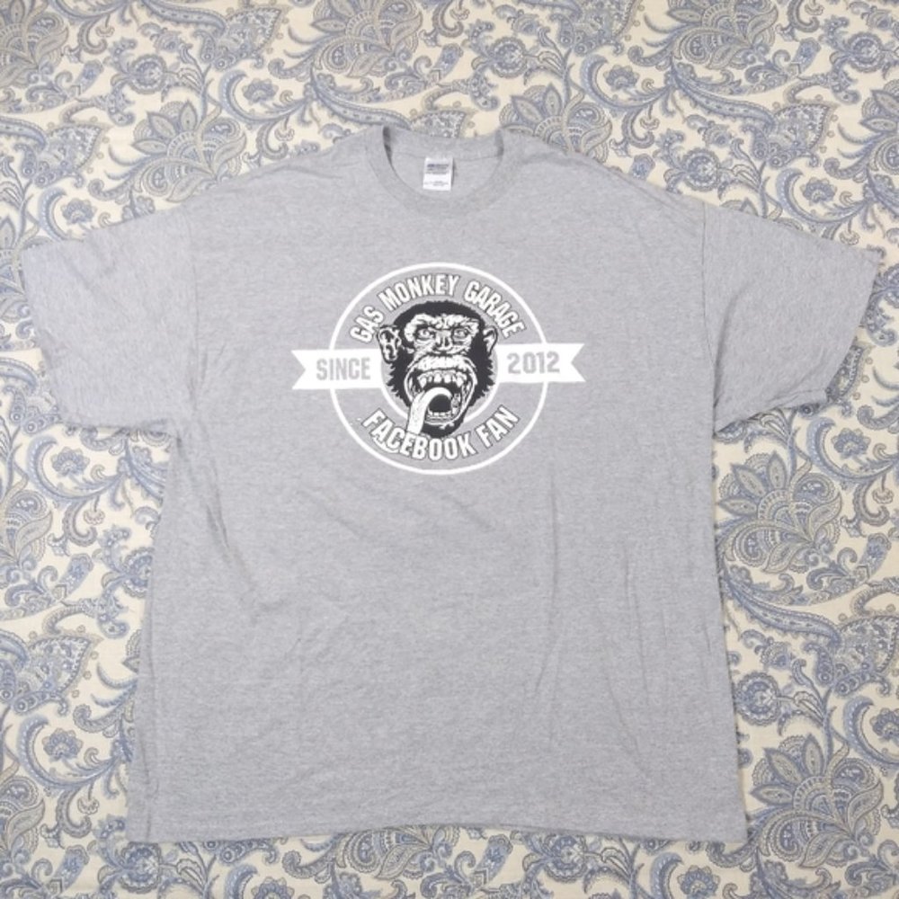 Gas Monkey Garage Light Gray T-shirt